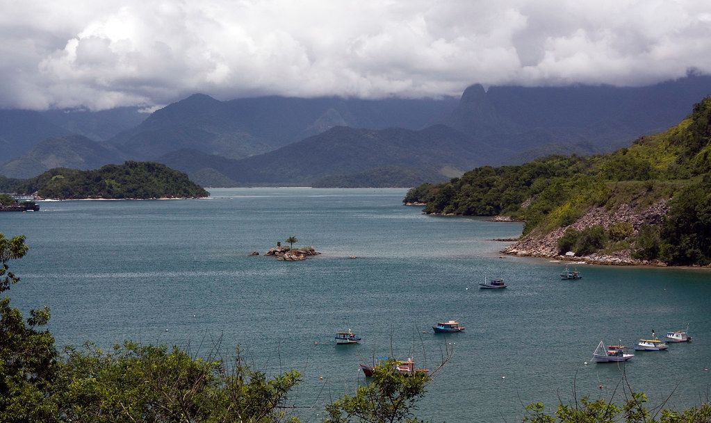 Along the coast between Rio and Paraty