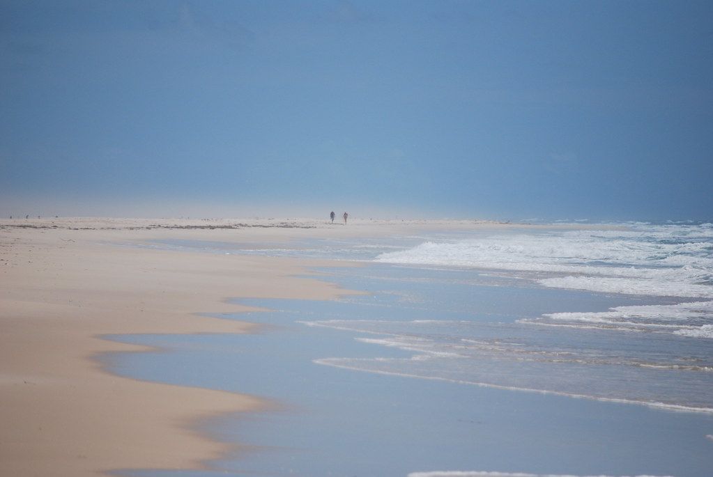 Walking to the horizon