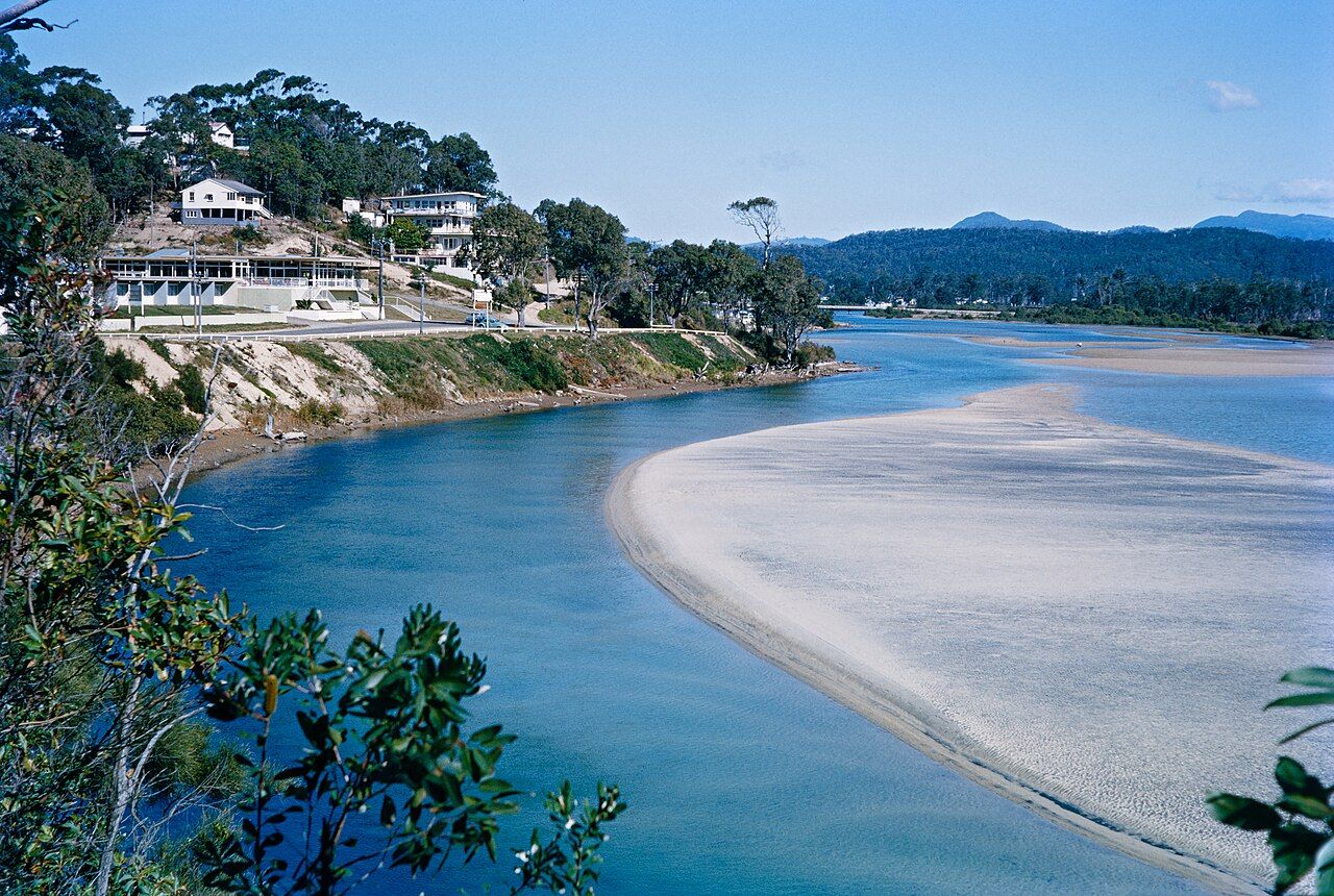 Hotel Currumbin and Currumbin Creek, Queensland, Australia