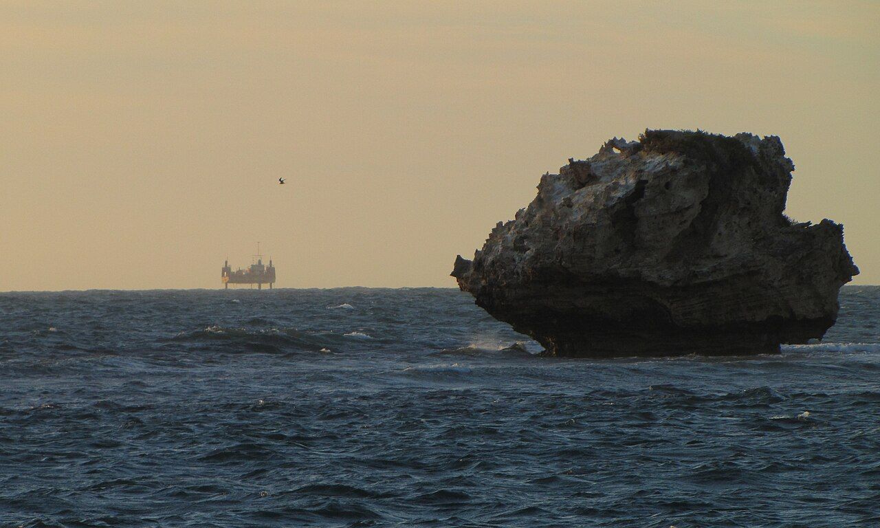 Mushroom rock, Point Peron, Rockingham Lakes Regional Park