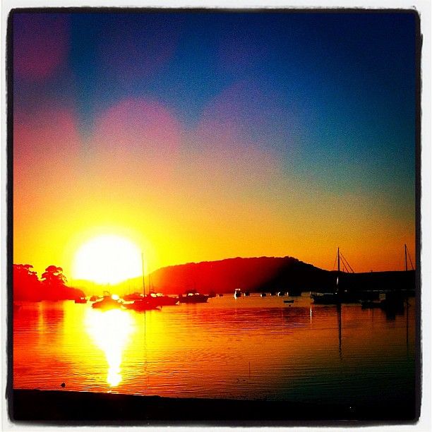 9 June Sunset - part 1 #killcarebeach #hardysbay #nsw #sunset
