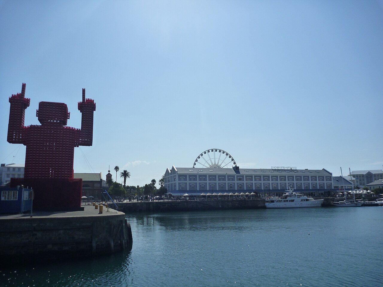 Cape Town (ZA), Waterfront, Hafen, Klappbrücke -- 2024 --