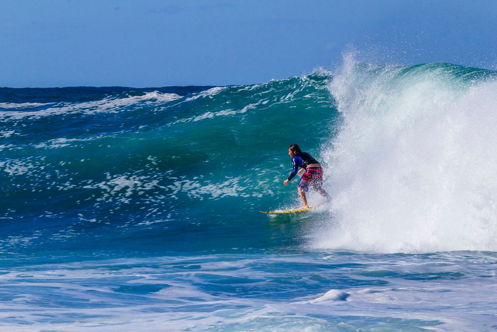 Big Swell at Werri Beach