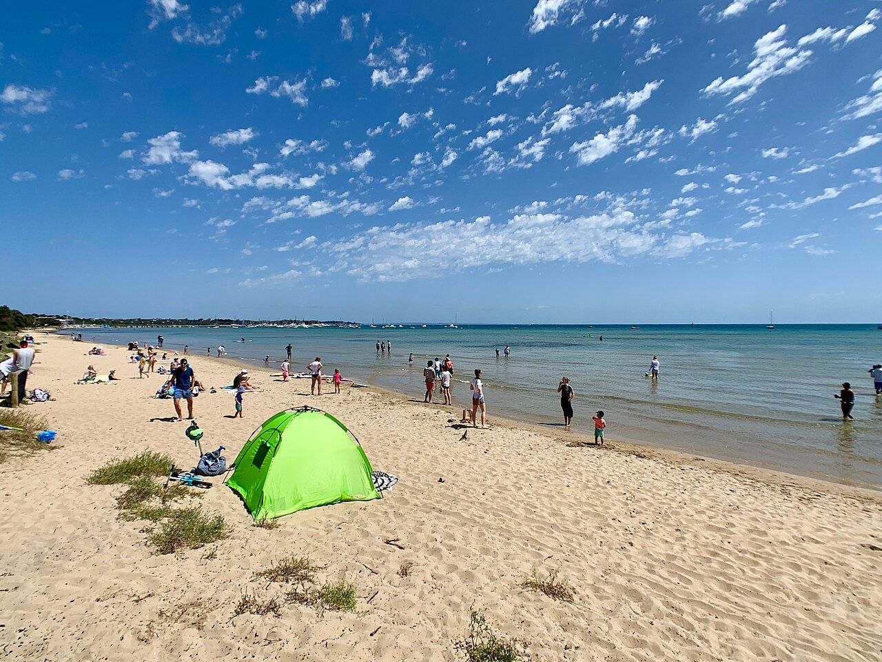 Blairgowrie beach at Port Phillip Bay, Victoria