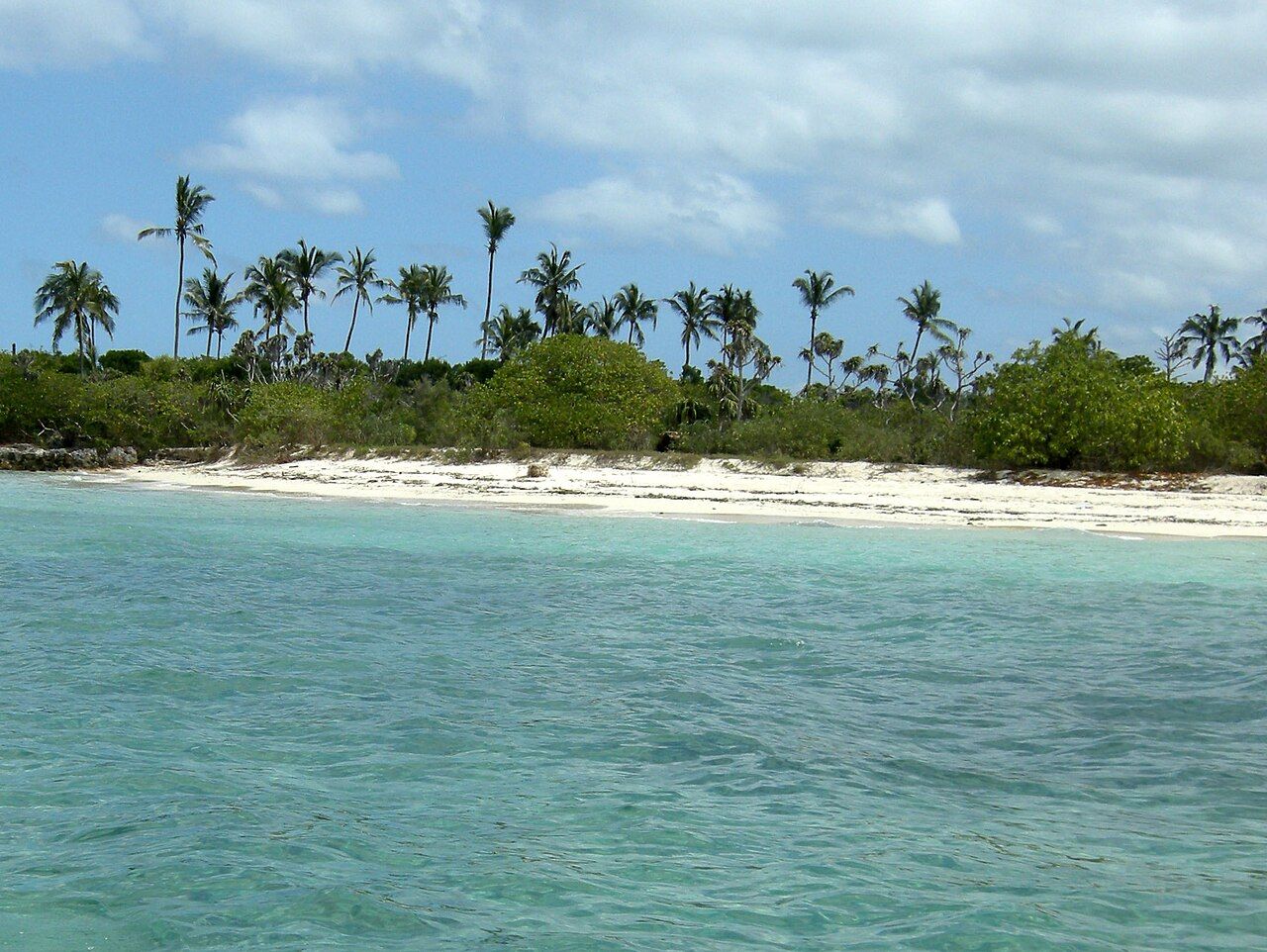 Pristine beach on Tumbatu Island