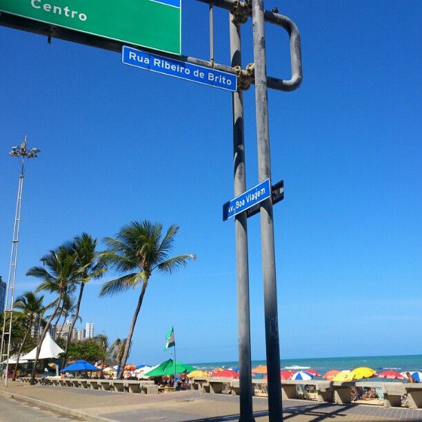 Praia de Boa Viagen #Recife #EuCurtoPE