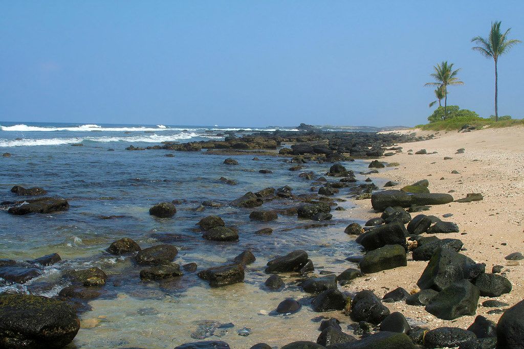 English signboard including Hawaiian words, Aloha (Hello) and Kokua (Cooperation)