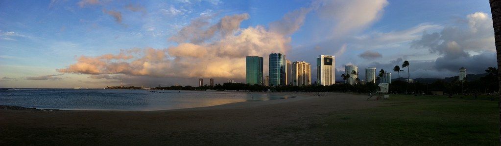 Magic Island panorama