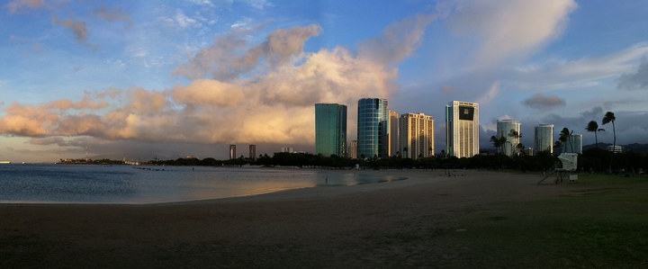 Magic Island panorama
