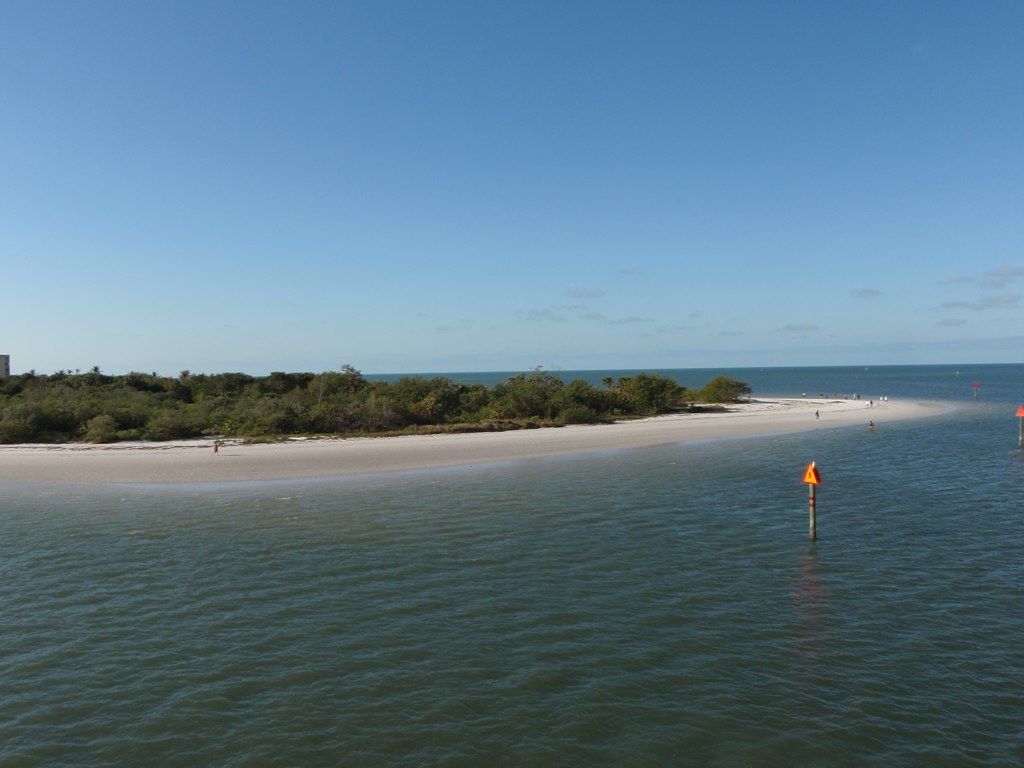 Offshore View of Bowditch Point in Fort Myers Beach