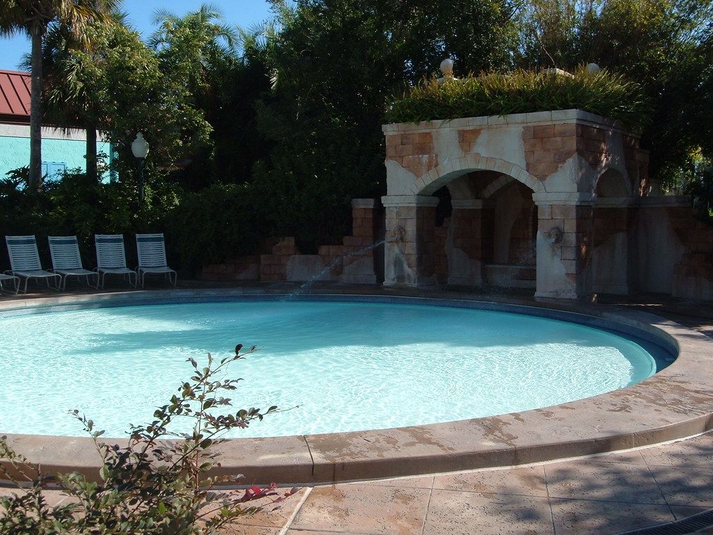 Pool at Walt Disney World Caribbean Beach Club Resort
