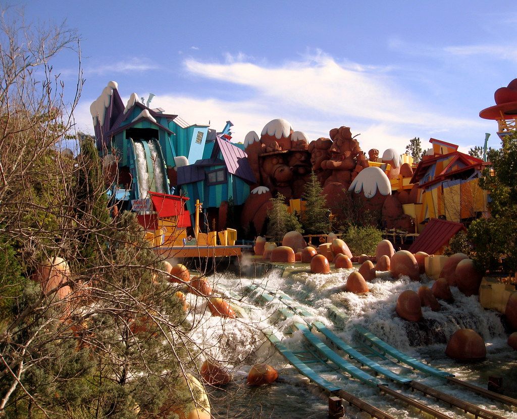 Universal Orlando - Islands of Adventure - Toon Lagoon - Dudley Do-Right's Ripsaw Falls