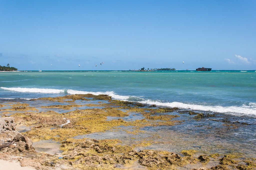 Rocky Cay seen from San Luis