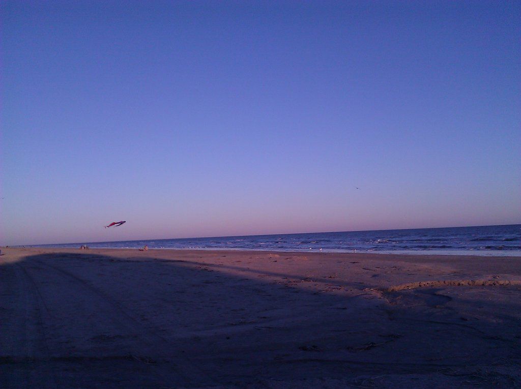 Beach sunset with crescent moon & Venus. #nofilter... #noneed!