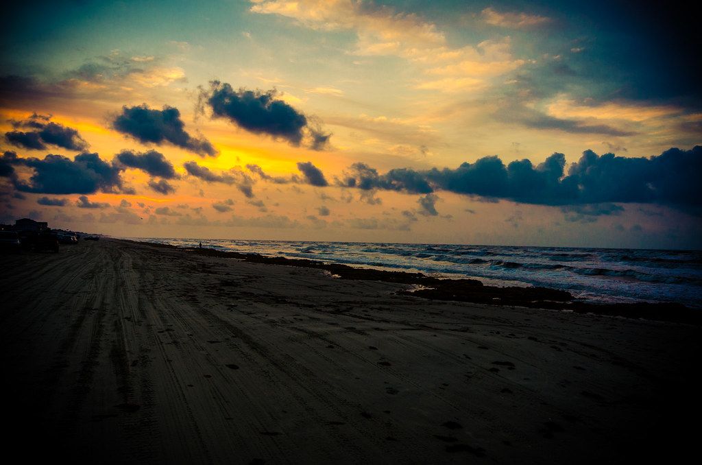sunrise on Crystal Beach