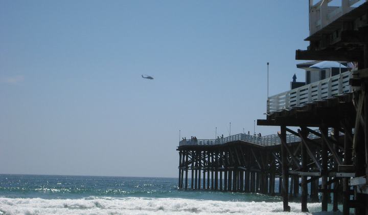 Pacific Beach and the Crystal Pier