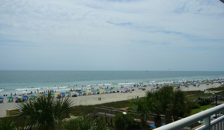 Skimboarding in Garden City, South Carolina