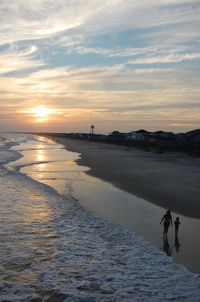 Another beach day is almost over