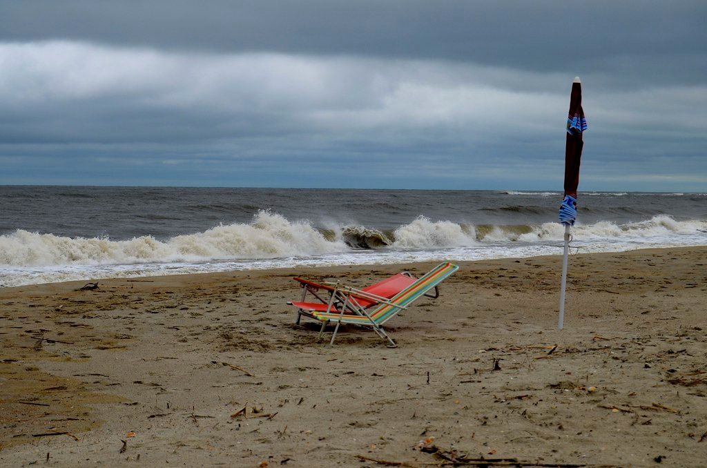 High Tide foam in September