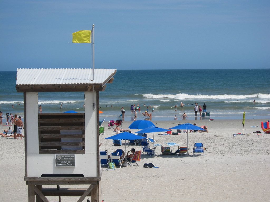 Life Guard Station at Wrightsvile Beach