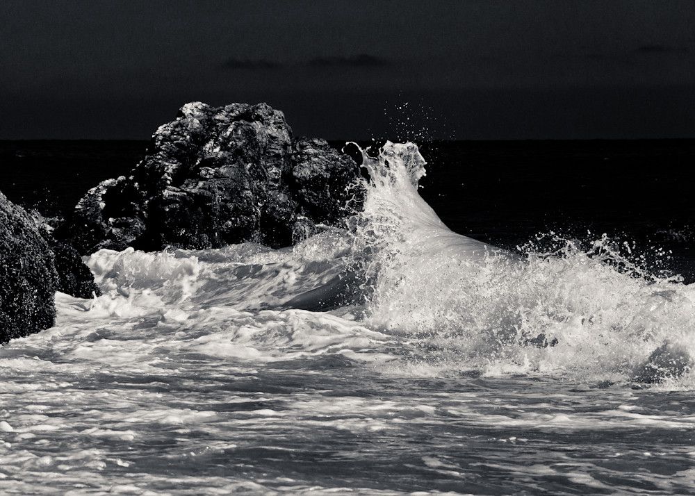 Splash after splash, the waves continue