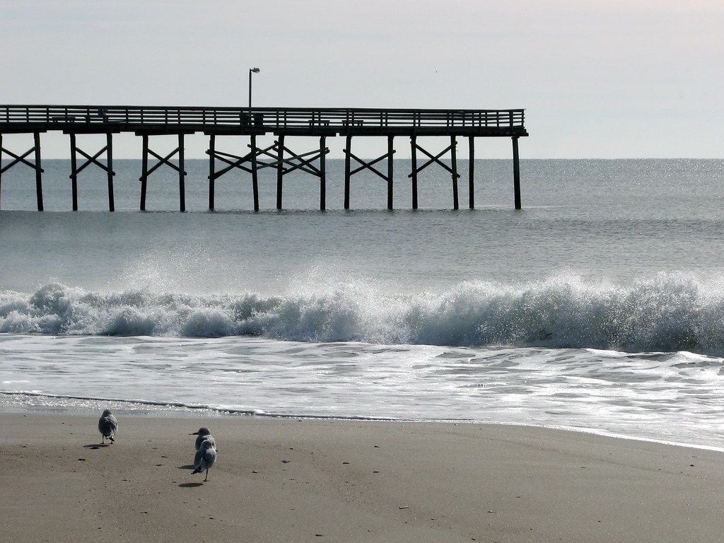 Seagulls Pier Atlantic Beach NC