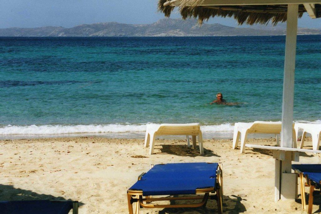 The beach at Aghios Ioannis