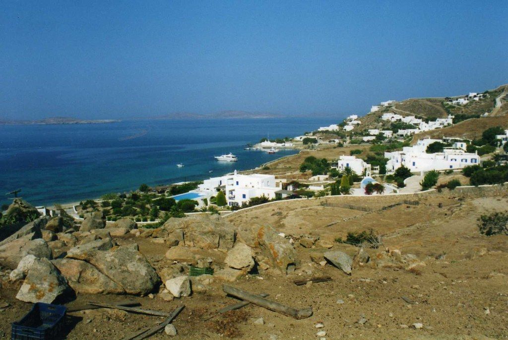 The hill over the beach
