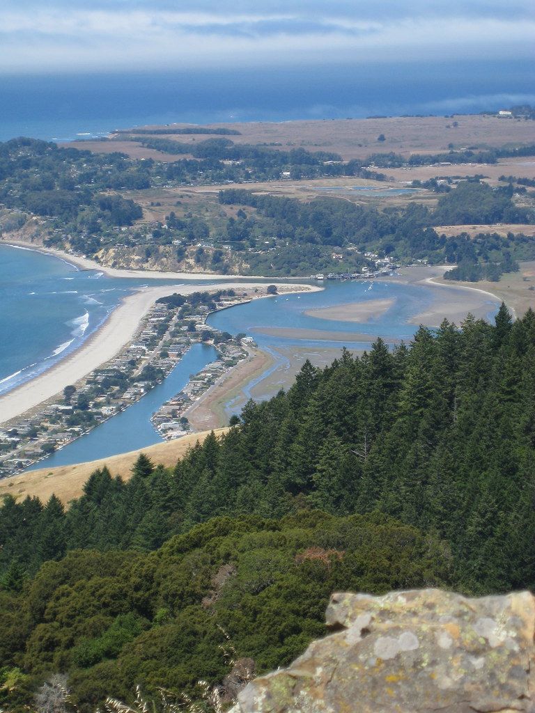 Hang Glider over Stinson Beach