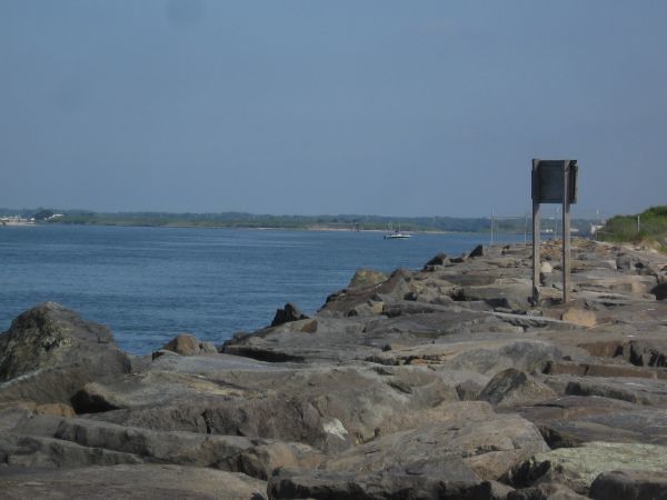 Looking West from the Mouth of the Inlet