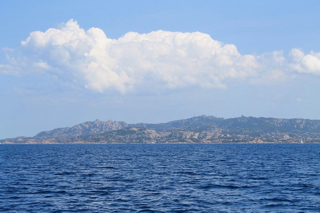 Sailing from Capo d'Orso toward Cala Francese