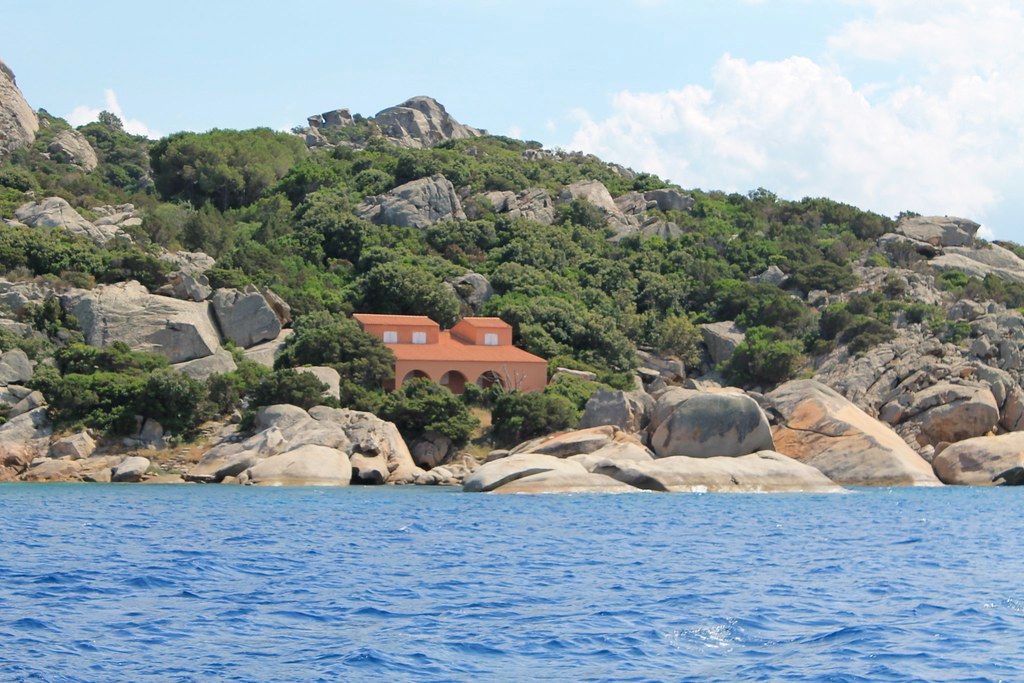 Sailing from Capo d'Orso toward Cala Francese