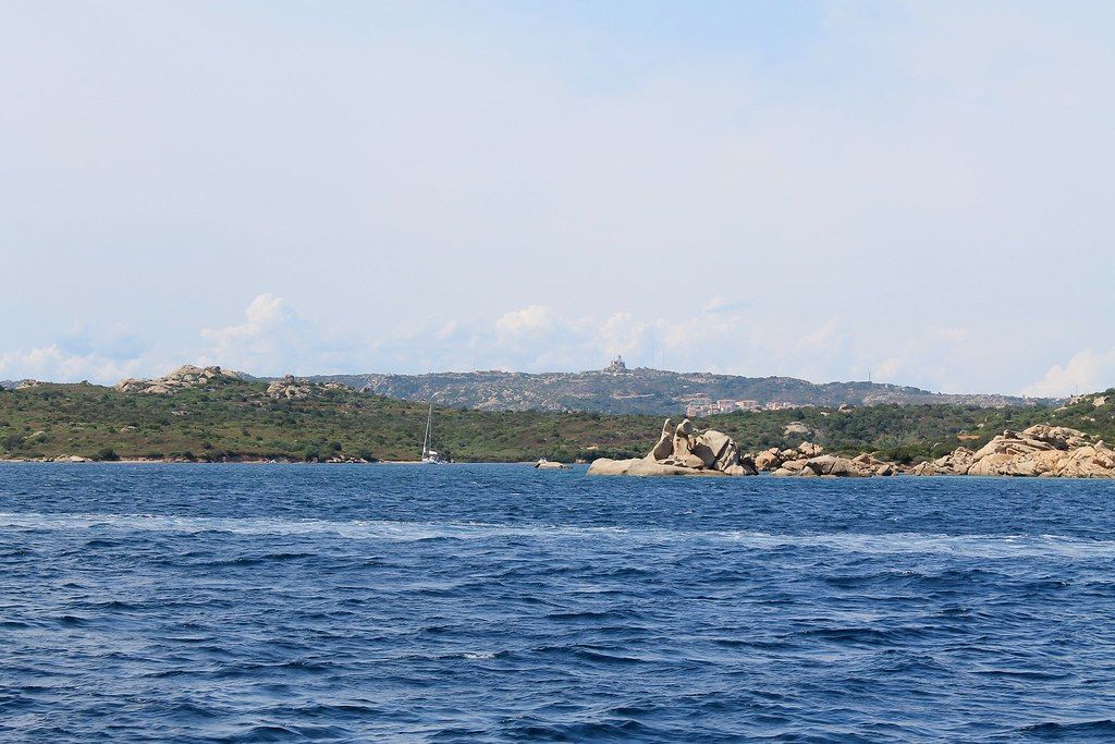 Sailing from Capo d'Orso toward Cala Francese