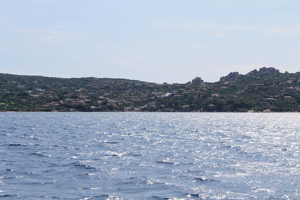 Sailing from Capo d'Orso toward Cala Francese