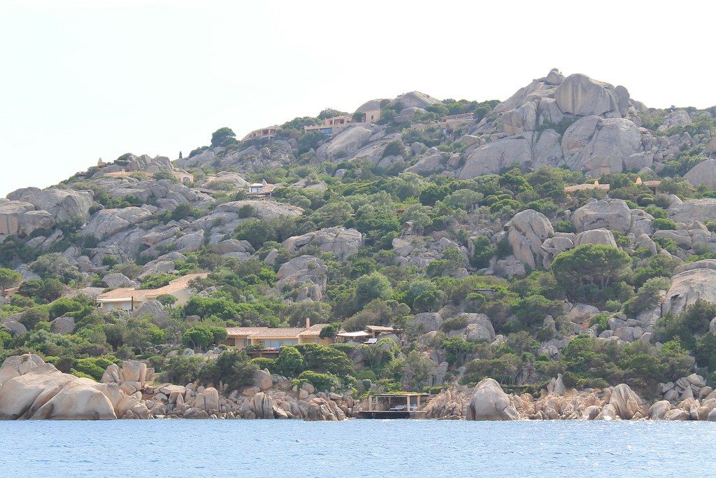 Sailing from Capo d'Orso toward Cala Francese