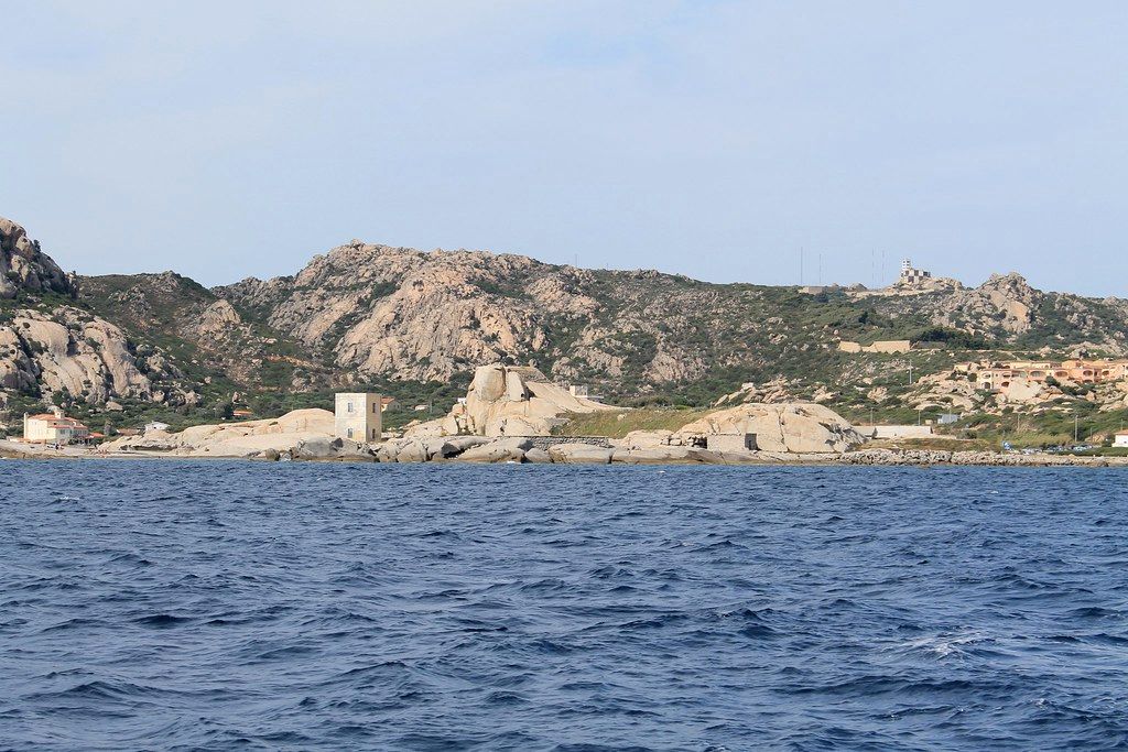 Sailing from Capo d'Orso toward Cala Francese