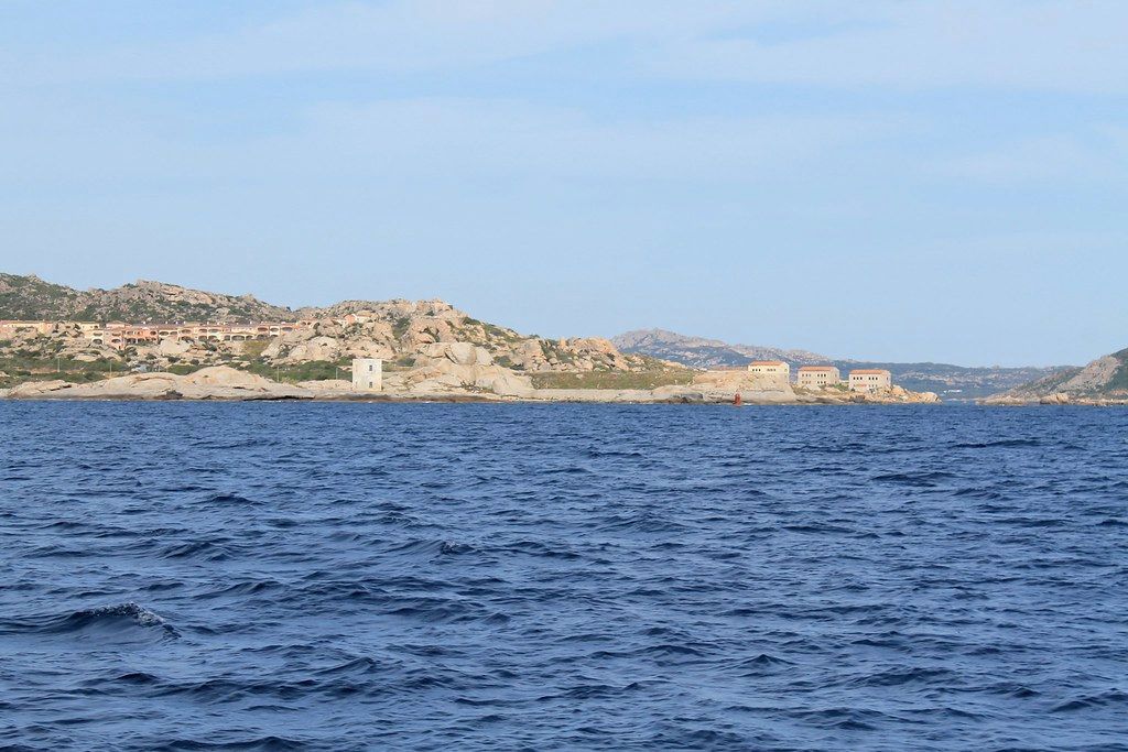 Sailing from Capo d'Orso toward Cala Francese