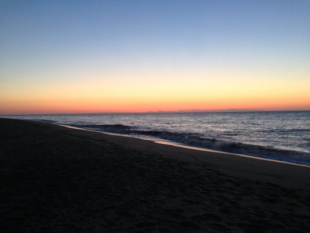 Sunrise on the Atlantic Ocean