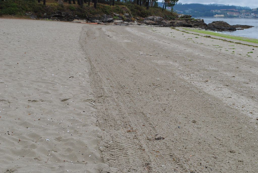 Praia das Cunchas en Rianxo