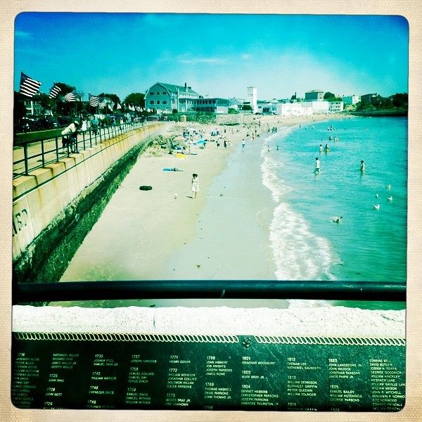 Dead Names Below Beach