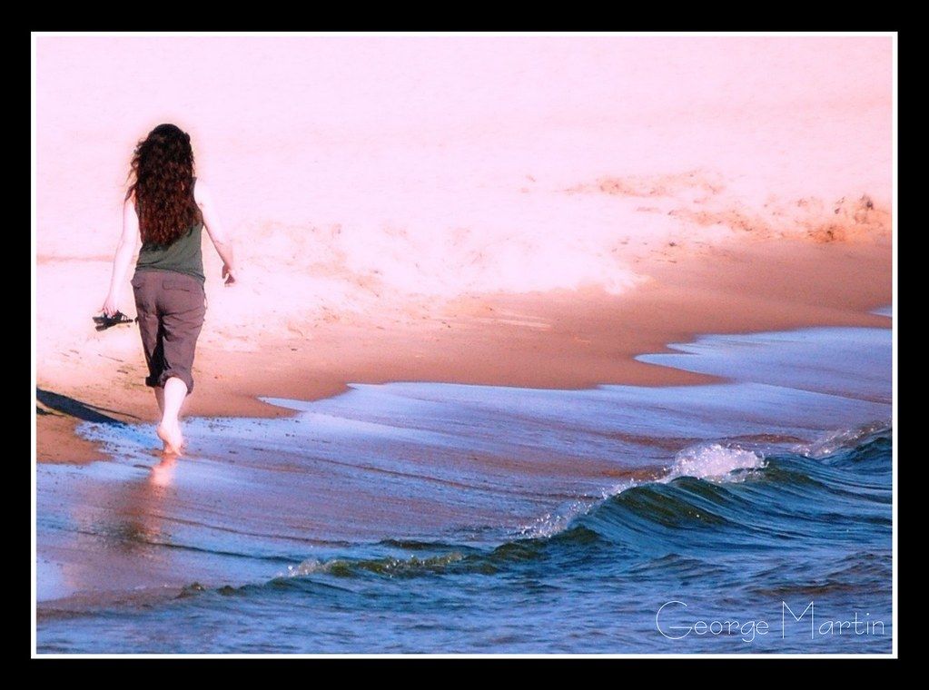 Girl On The Beach