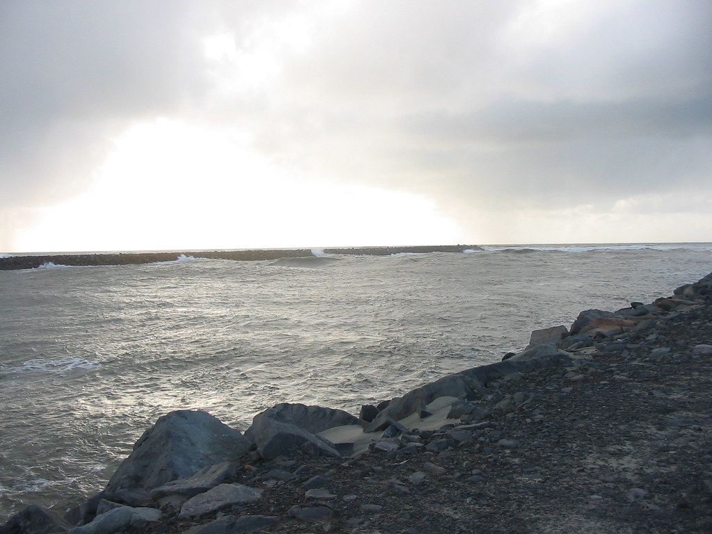 The mouth of the Siuslaw