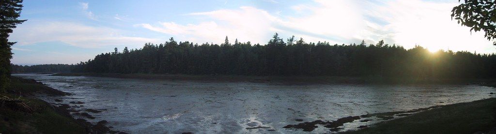 looking out of the cove