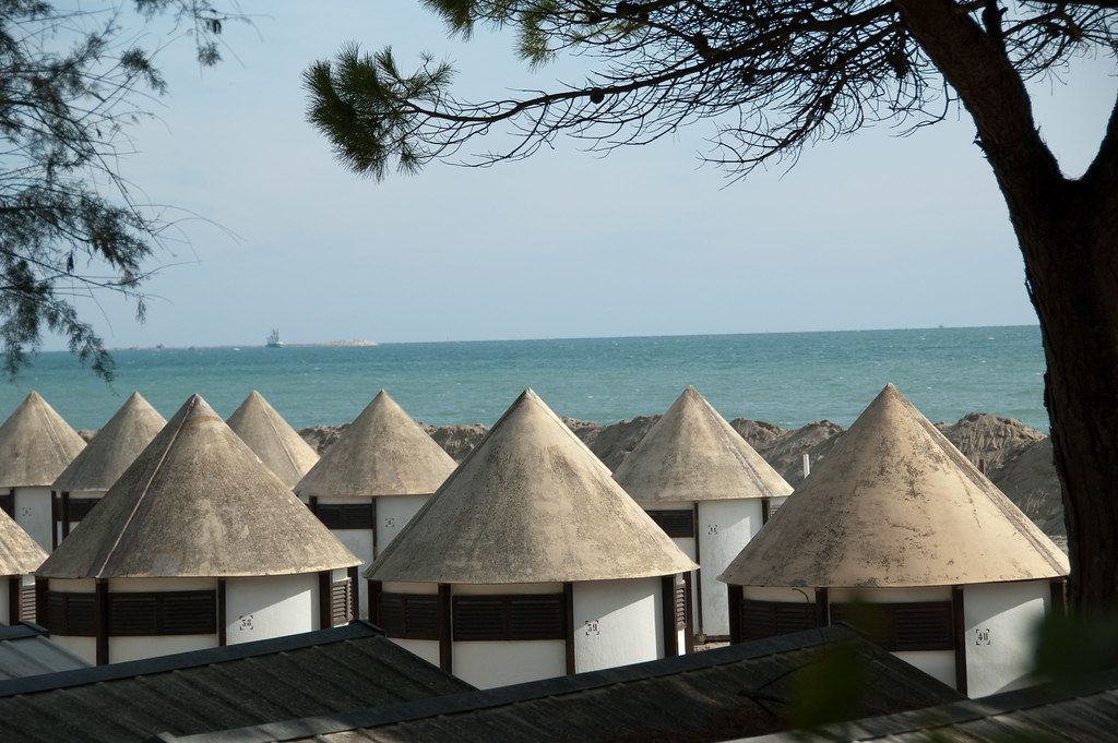 cabanas on the Lido