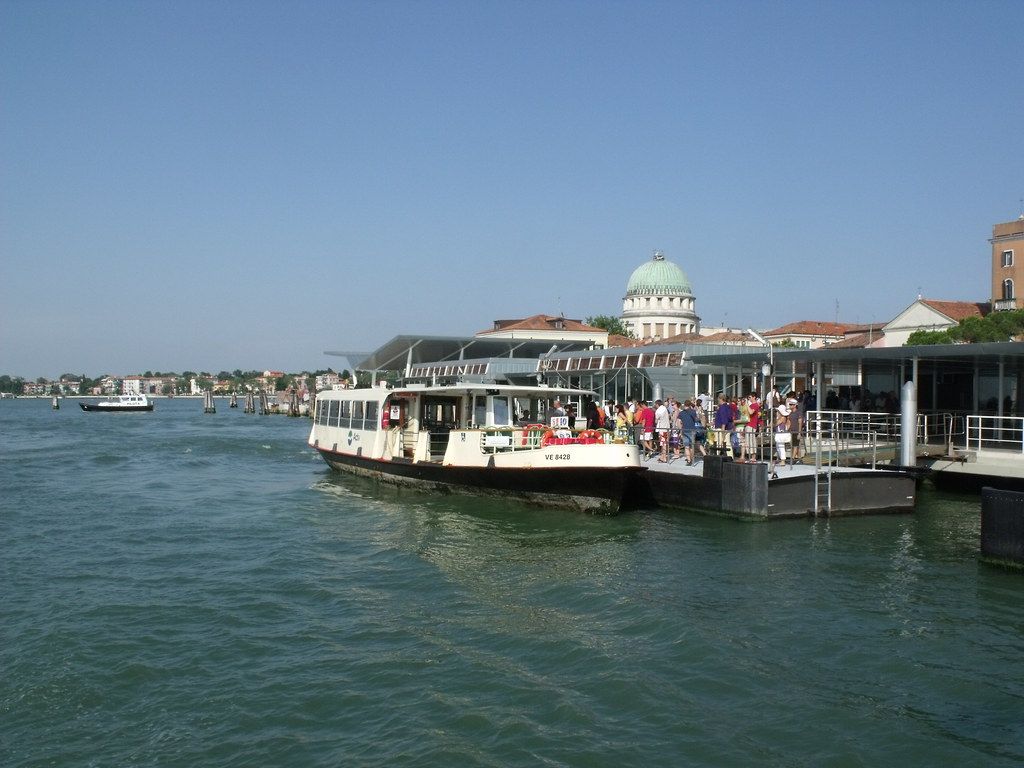 Venice - The Lagoon Cruise - area to catch boats
