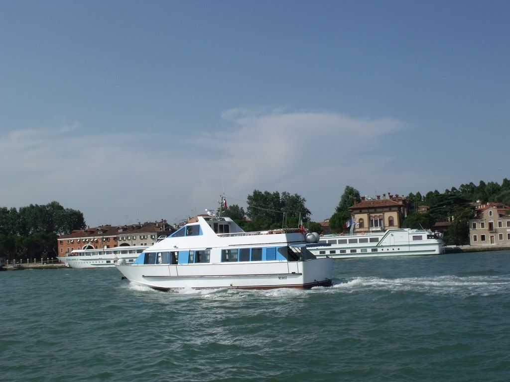 Venice - The Lagoon Cruise - long ship - Michelangelo
