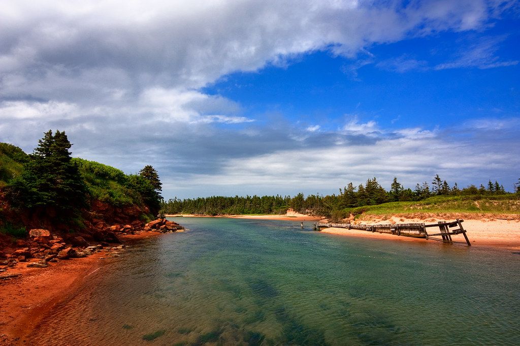 PEI Beach Scenery - HDR