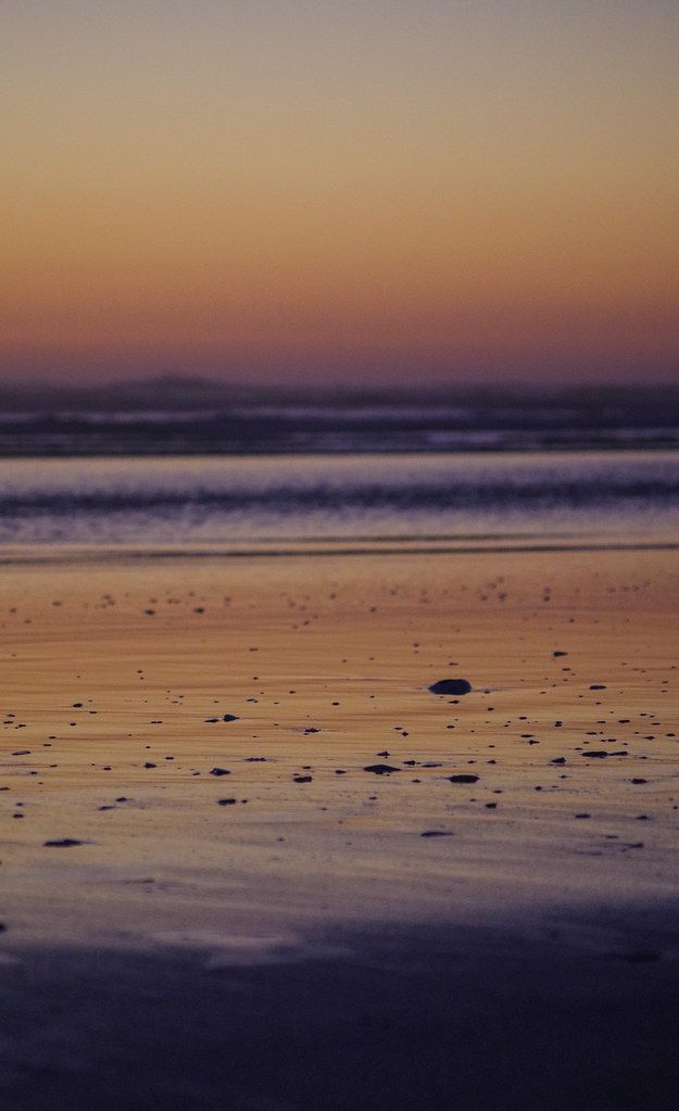 Copalis Beach - Sunset at the sea