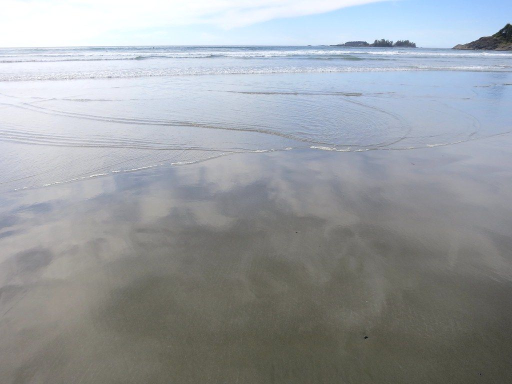 Clouds in the sand