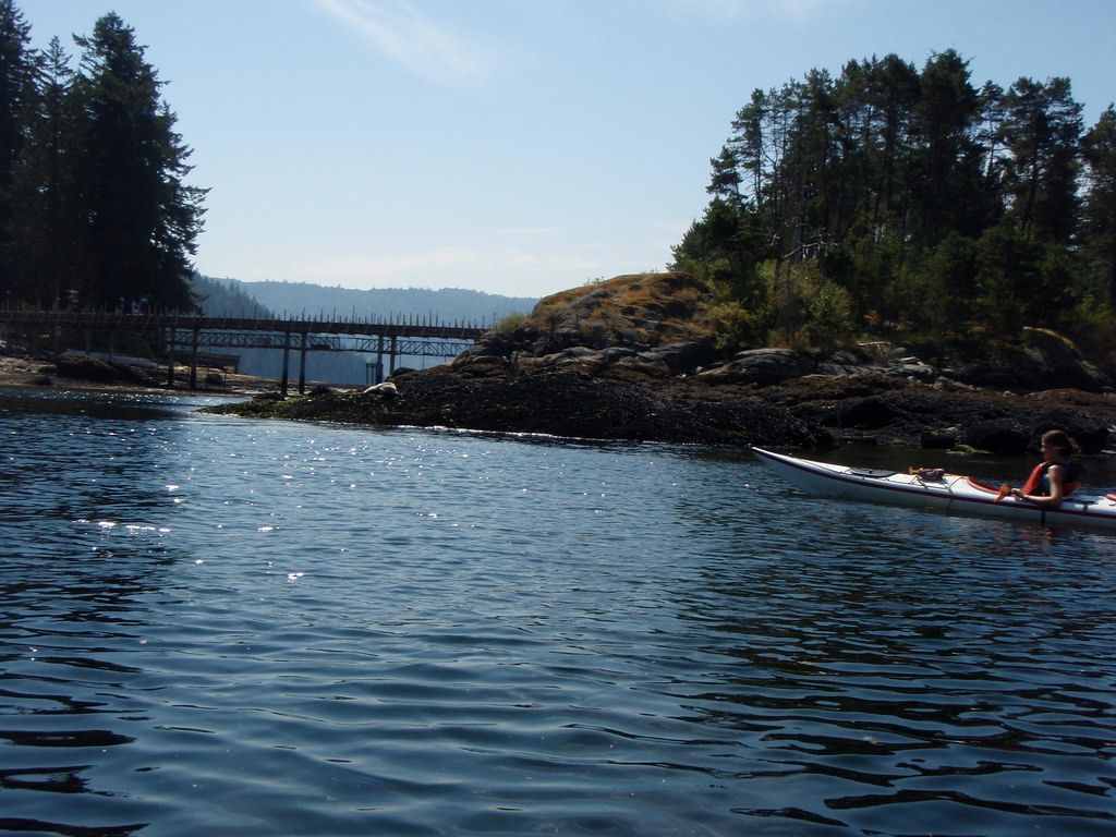 Kayaking in Deep Cove
